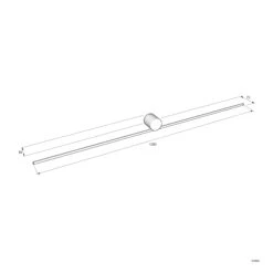 Balmani Compas LED Verlichting 120 Cm Wit -Badkamerwinkel 10ad0abc0b66c69dbcd80fae660ee808766c8ae9 TT Balmani COMPAS 1200 1