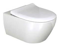 Villeroy & Boch Subway 2.0 Hangtoilet Glanzend Wit Randloos Met Dunne Wc-bril