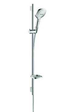 Hansgrohe Raindance Select E 120 Glijstangset ø12cm Wit/chroom
