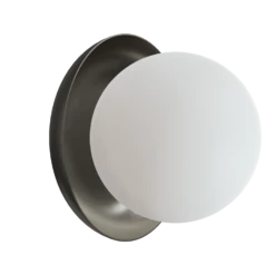 Balmani Pelota Bowl Medium LED Verlichting 16 Cm Gunmetal