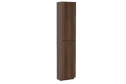 Storke Edge Staande Badkamerkast Rechts Notelaar 40 X 30 X 200 Cm