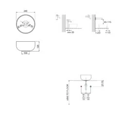 Balmani Bowl Waskom Dark Emperador Marmer Rond Ø 24 Cm -Badkamerwinkel 282ae4c127d5ecf5b6ba78e6738b265b8c17cf37 Balmani Bowl Preinstall