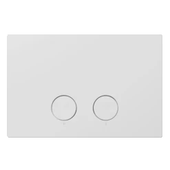 Luca Varess Presa Bedieningspaneel Mat Wit Voor UP320 Inbouwreservoir