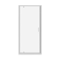 Luca Varess Vidor Douche Draaideur 90 X 190 Cm Helder Glas Glanzend Chroom Profiel