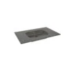 Balmani Tablo Arcato Enkele Wastafel Pietra Grey Marmer 90 X 55 Cm