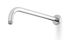 Blaufoss Enjoy Round Douchearm Wandbevestiging 38cm Chroom