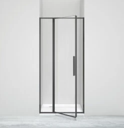 Luca Varess Morano Douche Draaideur 90 X 190 Cm Helder Glas Mat Zwart Profiel -Badkamerwinkel 3299fbb0630b3eae879d3fab211efb122bccfbbe 65196 sfeer03