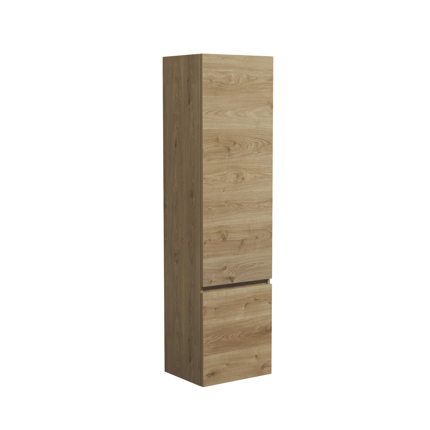 Balmani Cubo/Lucida Zwevende Badkamerkast Rechts Ruwe Eik 45 X 35 X 169 Cm 1 Balmani Cubo/Lucida Zwevende Badkamerkast Rechts Ruwe Eik 45 X 35 X 169 Cm