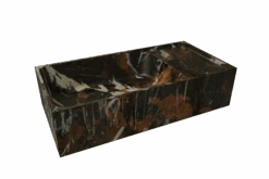 Balmani Dama Handenwasser 42 X 21 Cm Portoro Gold Marmer