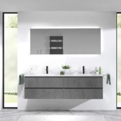 Balmani Giro Rechthoekig Badkamerspiegel 180 X 65 Cm Met Spiegelverlichting En -verwarming -Badkamerwinkel 3cc323064c476b15ee0f1a88712dff3ef5260e8d 64877 sfeer02