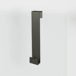 Blaufoss Gulio Douchehouder Met Dubbele Haak Brushed Gunmetal