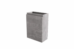 Linie Lado Zwevende Toiletmeubelkast 40 X 21 Cm Beton Donkergrijs