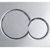 Geberit Sigma 01 Bedieningspaneel Glanzend Chroom Voor UP320 Inbouwreservoir