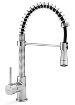 Blaufoss Evita Semi-pro Keukenkraan Met Uittrekbare Kop Chroom