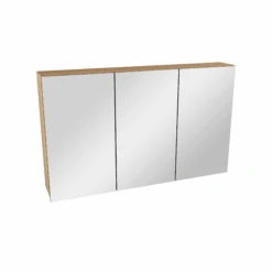 Balmani Legno Spiegelkast 120 X 72 Cm Verweerde Eik