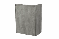 Storke Edge Zwevende Toiletmeubelkast 40 X 22 Cm Beton Donkergrijs
