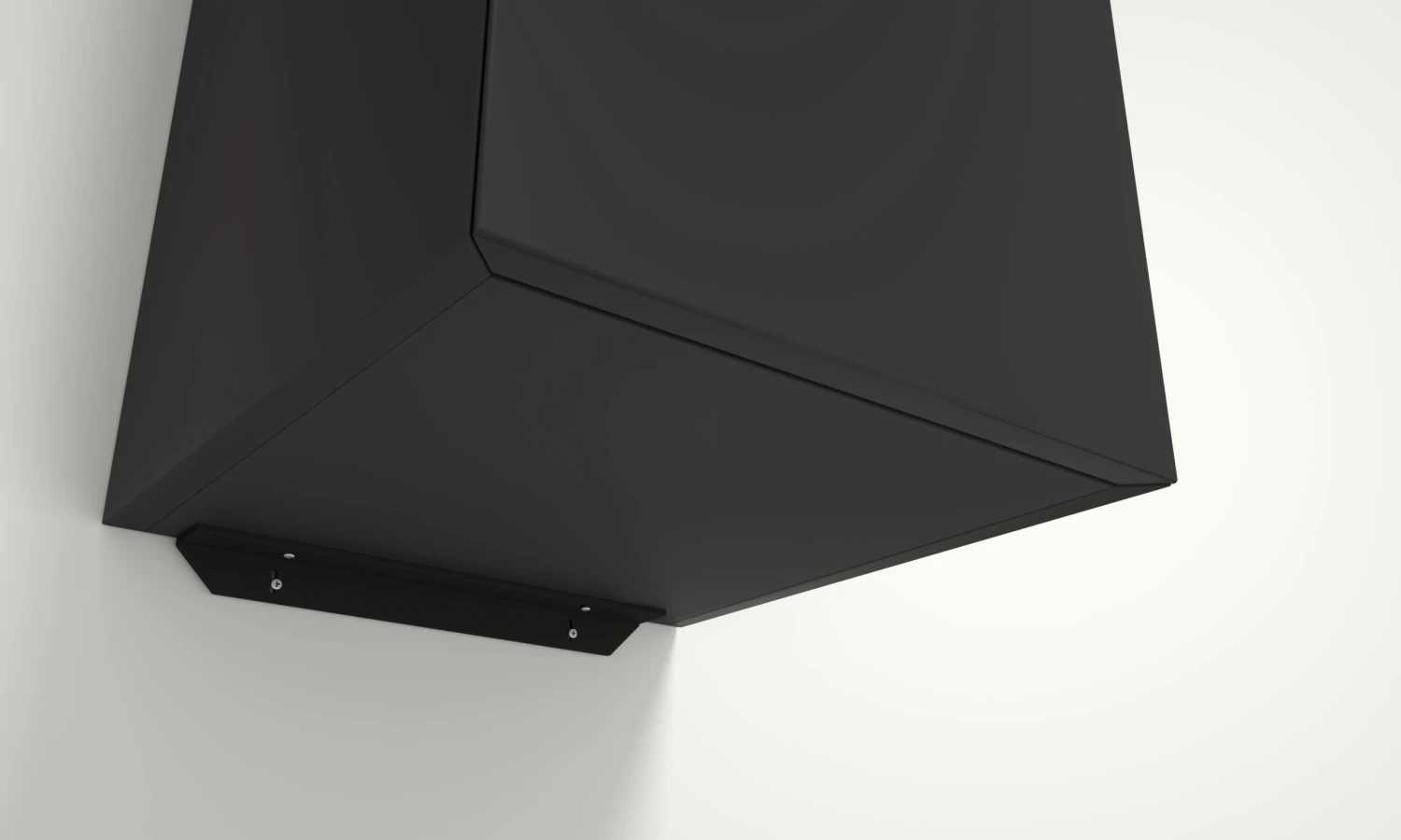 Santeg UniSupport Ondersteuningsprofiel Badkamerkast Zwart 28cm - Afbeelding 2