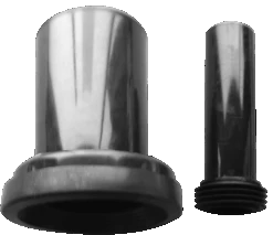 Santeg Set Aansluitstuk Voor Hangtoilet En Voor Inbouwreservoir