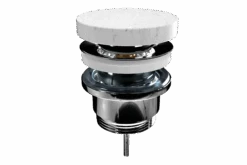 Balmani Click Flat Crepine Afsluitbaar Carrara