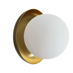 Balmani Pelota Bowl Medium LED Verlichting 16 Cm Champagne Gold
