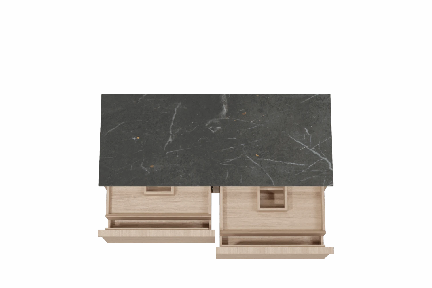 Balmani Forma Zwevend Badkamermeubel 135 X 55 Cm Natuur Eik Met Stretto Enkel Of Dubbel Tablet In Marmer Pietra Grey Horizontale Symmetrische Rechte Ribbel 3 Balmani Forma Zwevend Badkamermeubel 135 X 55 Cm Natuur Eik Met Stretto Enkel Of Dubbel Tablet In Marmer Pietra Grey Horizontale Symmetrische Rechte Ribbel - Afbeelding 3