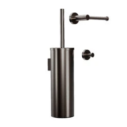 Blaufoss Harmony Wc-accessoireset Brushed GunMetal