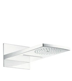 Hansgrohe Raindance Rainfall 180 Hoofddouche Met Muursteun ø18cm Wit/chroom