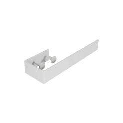Vipera Handdoekhouder Voor Corrason Enkel 40cm Wit Glanzend