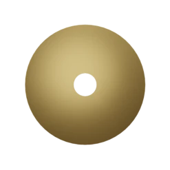 Balmani Pelota Disc LED Verlichting 16 Cm Champagne Gold