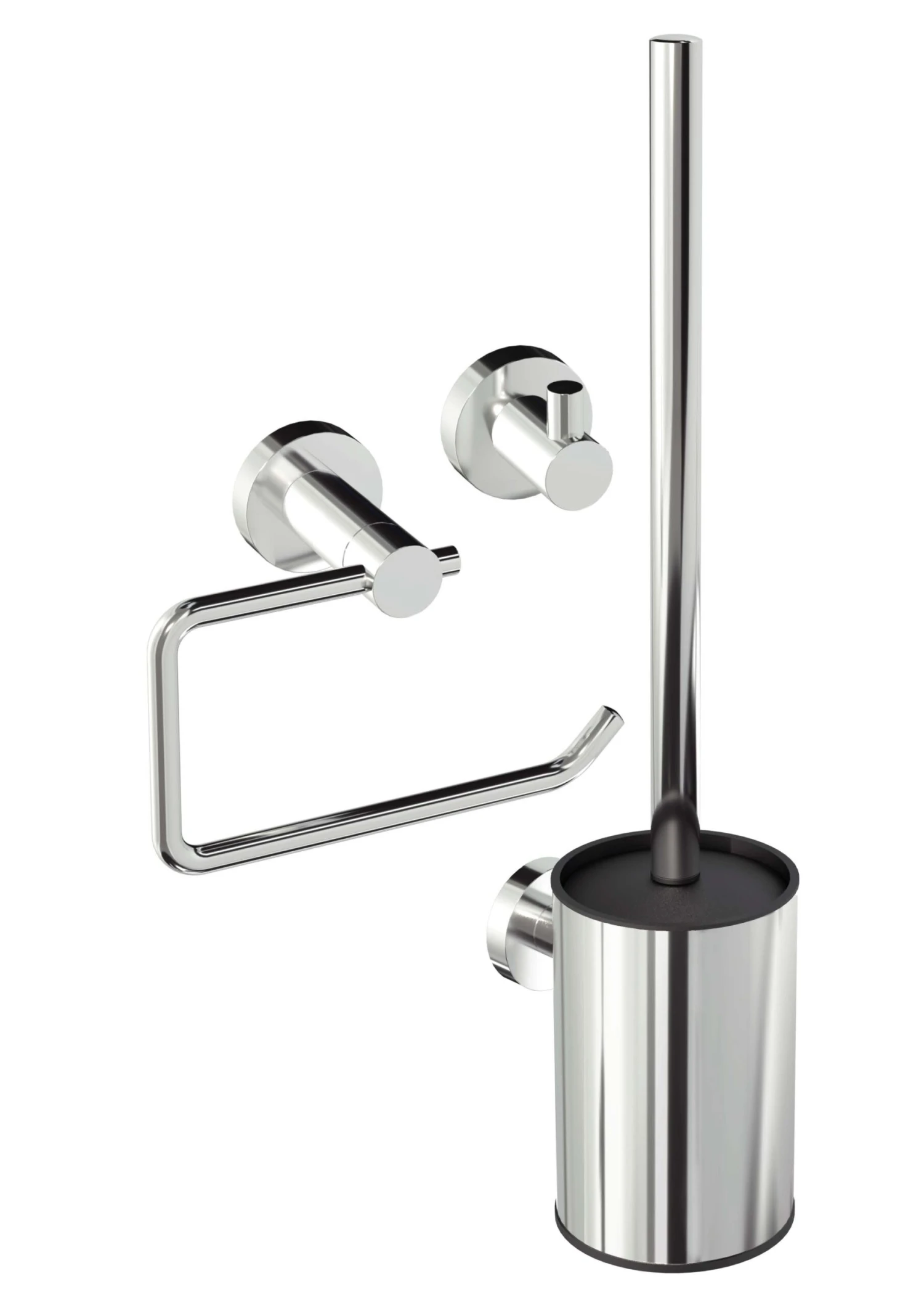 Blaufoss Glory Wc-accessoireset Chroom 1 Blaufoss Glory Wc-accessoireset Chroom