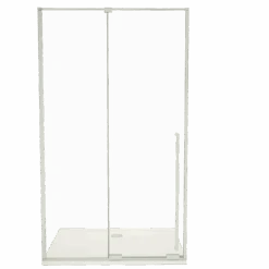 Luca Varess Stilus Douche Schuifdeur 120 X 200 Cm Helder Glas Glanzend Chroom Profiel