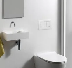 Geberit Sigma 30 Bedieningspaneel Glanzend Wit Voor UP320 Inbouwreservoir -Badkamerwinkel 84f31f9aa86c3cf7a08c11df5645a08b3e2d006f 40321 sfeer01