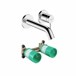Hansgrohe Tecturis S Inbouw Wastafelkraan Glanzend Chroom Incl. Inbouwelement
