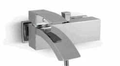 Blaufoss Miniato Badkraan Chroom