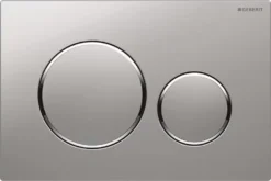 Geberit Sigma 20 Bedieningspaneel Mat Chroom Voor UP320 Inbouwreservoir