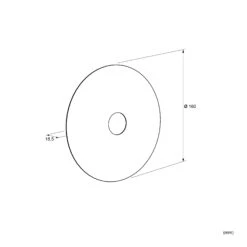 Balmani Pelota Disc LED Verlichting 16 Cm Rosegold -Badkamerwinkel 913bbdda85acda5b529316c5652efe09ce448e29 TT Balmani PELOTA DISC 1
