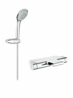 Grohe Grohtherm 2000 Badkraan Met Handdoucheset Chroom