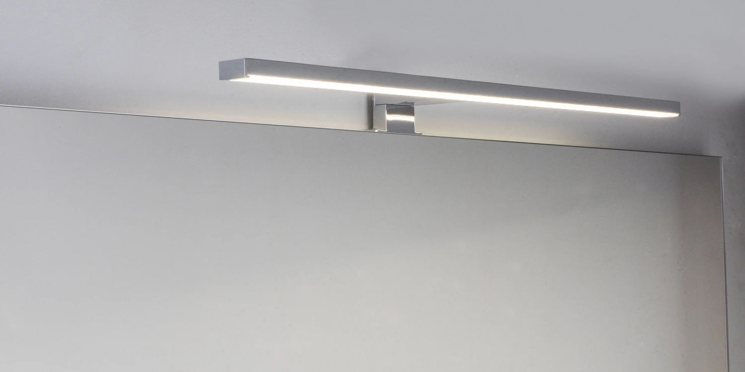 Balmani Cubico LED Verlichting 65 Cm Chroom 1 Balmani Cubico LED Verlichting 65 Cm Chroom