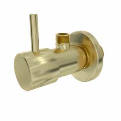 Santeg Hoekstopkraan 1/2-3/8 Brushed Gold