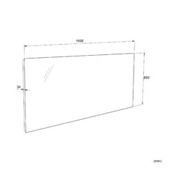 Balmani Giro Rechthoekig Badkamerspiegel 150 X 65 Cm Met Spiegelverlichting En -verwarming -Badkamerwinkel 97a81b9c52948125e6917a1242cb3f2fd6dc1be2 TT Balmani GIRO 1500 1