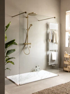 Balmani Studio Douchebak 140 X 90 Cm Keramiek Calacatta -Badkamerwinkel a0e99de8e2306b9b1a54050d815d0bd2ab755959 80387 66298 66299 69387 studio calacatta Sfeer 1