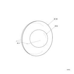 Balmani Pelota Bowl Small LED Verlichting 16 Cm Wit -Badkamerwinkel a2a3160c7d3ea17a5919499feffce90a4b10296d TT Balmani PELOTA BOWL 80 1 2