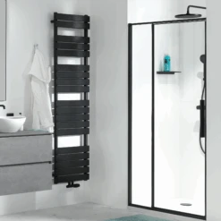 Luca Varess Morano Douche Draaideur 90 X 190 Cm Helder Glas Mat Zwart Profiel -Badkamerwinkel a75ba3a9e65c1aa6a990e5e27a9c8a8148f2e2db 65196 sfeer01