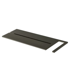 Blaufoss Finn Zeeprekje Voor Douchewand Brushed GunMetal 44x15cm