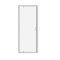 Luca Varess Vidor Douche Draaideur 80 X 190 Cm Helder Glas Glanzend Chroom Profiel
