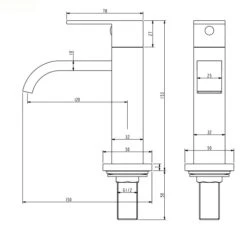 Blaufoss Austin Koudwaterkraan Chroom -Badkamerwinkel b0d6ce9d06f5cfe541a5b469b8eefbc0ed052fda 39617 TT