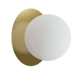 Balmani Pelota Disc Medium LED Verlichting 16 Cm Champagne Gold