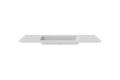 Balmani Moon Enkele Wastafel Mat Witte Solid Surface 130 X 55 Cm -Badkamerwinkel b371d2ad4ca0ea8c08a03c7c96906f92de33d9dd 201656 packshot 03