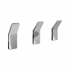 Blaufoss Amo Set Haakjes 3 Stuks Chroom