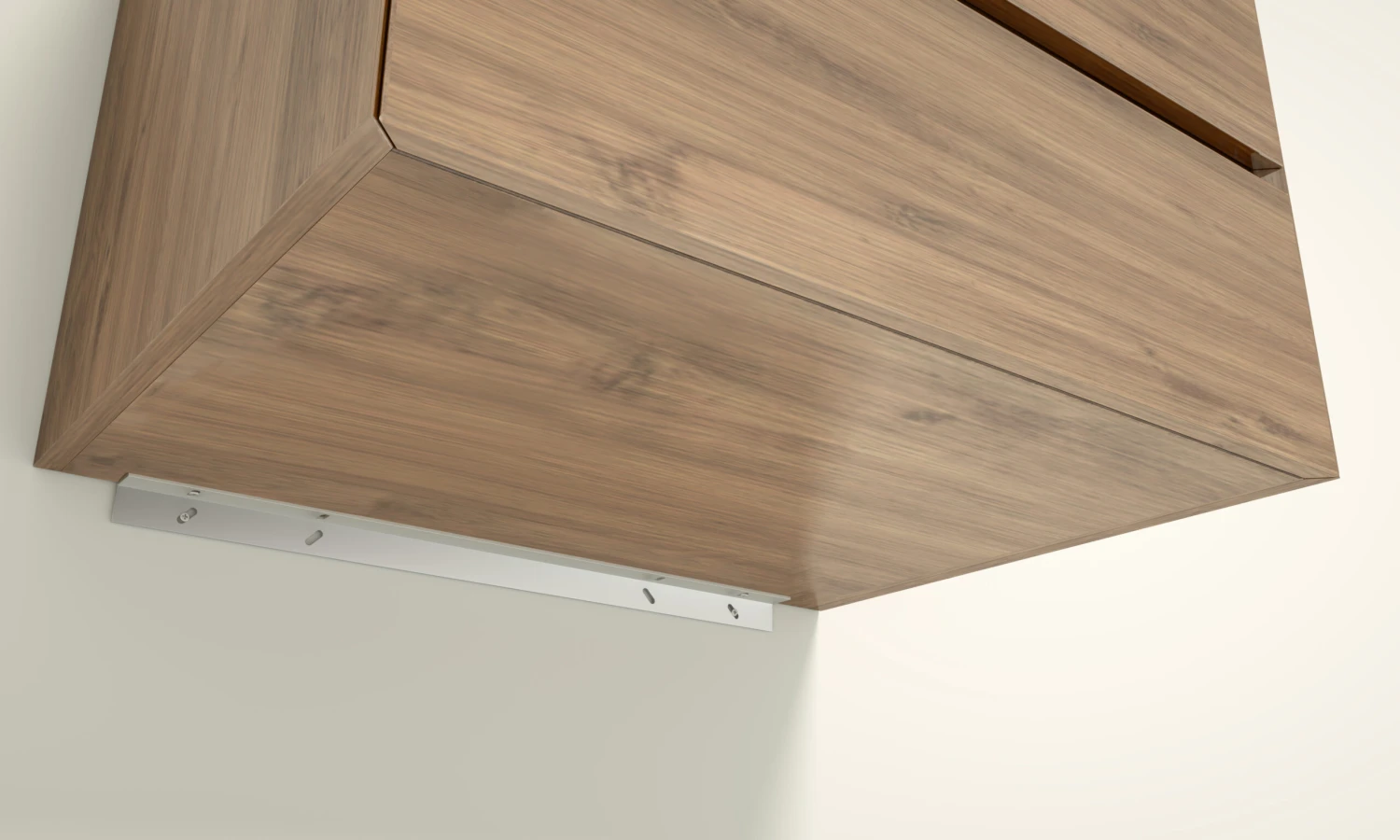 Santeg UniSupport Ondersteuningsprofiel Wastafelonderkast Aluminium 55cm 2 Santeg UniSupport Ondersteuningsprofiel Wastafelonderkast Aluminium 55cm - Afbeelding 2